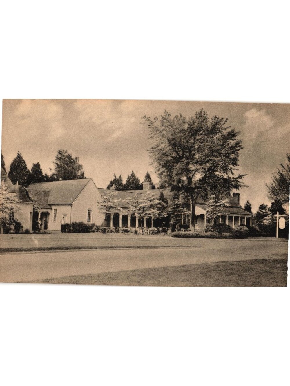 Mount Vernon Shops Virginia Vintage Postcard George Washingtons Home Pre-Owned